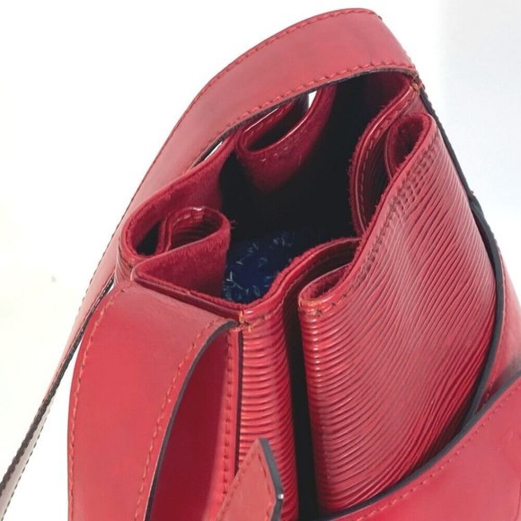LOUIS VUITTON Epi Sack de Paul Shoulder Bag Epi Leather Red - Picture 12 of 14